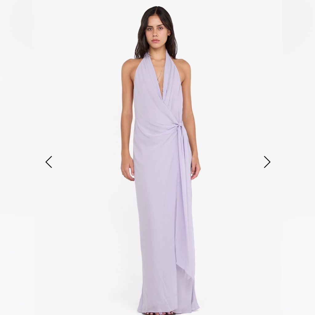 Bec + Bridge Soneva Wrap Dress In Wisteria
